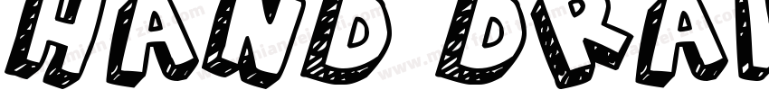 hand drawn字体转换